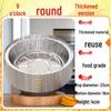 ZISIZ 9-inch Deep Round Air Fryer & Oven Aluminum Foil Bowls (60 Pcs)