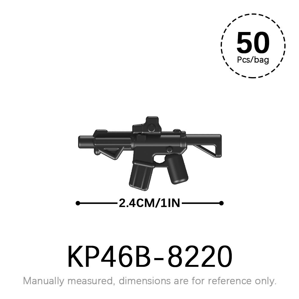 50pcs/lot Military Weapons Set SWAT WW2 Action Figures Parts MOC Bricks Star WW2 Corps Gun Accessories Building Blocks Kids Toys