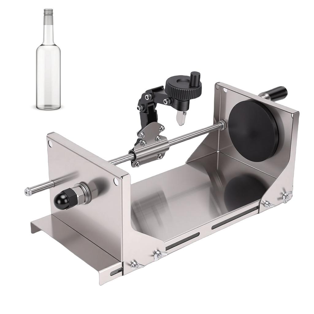 Handwheel Glass Bottle Cutter Wine Bottle Cutting Machine Tool Kit for Round   Bottles