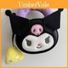 Porta-moedas Infantil Desenho Kuromi com Bordado e Design Luminoso Para Escola Uso Diário