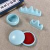 Hill Shape Ink Painting Accessories Writing Brush Holder School Office Supplies Pen Rest Stand