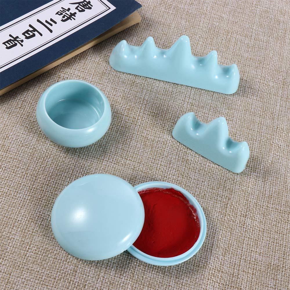 Hill Shape Ink Painting Accessories Writing Brush Holder School Office Supplies Pen Rest Stand