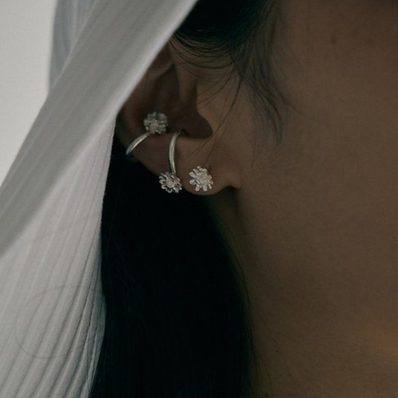 

NEBR Flower Crown E 03(two sets) Silver