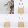 Straw Bucket Bag For Women With Magnetic Closure And Inner Pockets Ideal For Daily Use