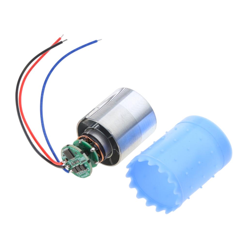 Efficient Motor Reliable Metal Motor 12V Brushless Motor 80 000 RPM Powerful Motor Simple Operation for No-Blade Fans