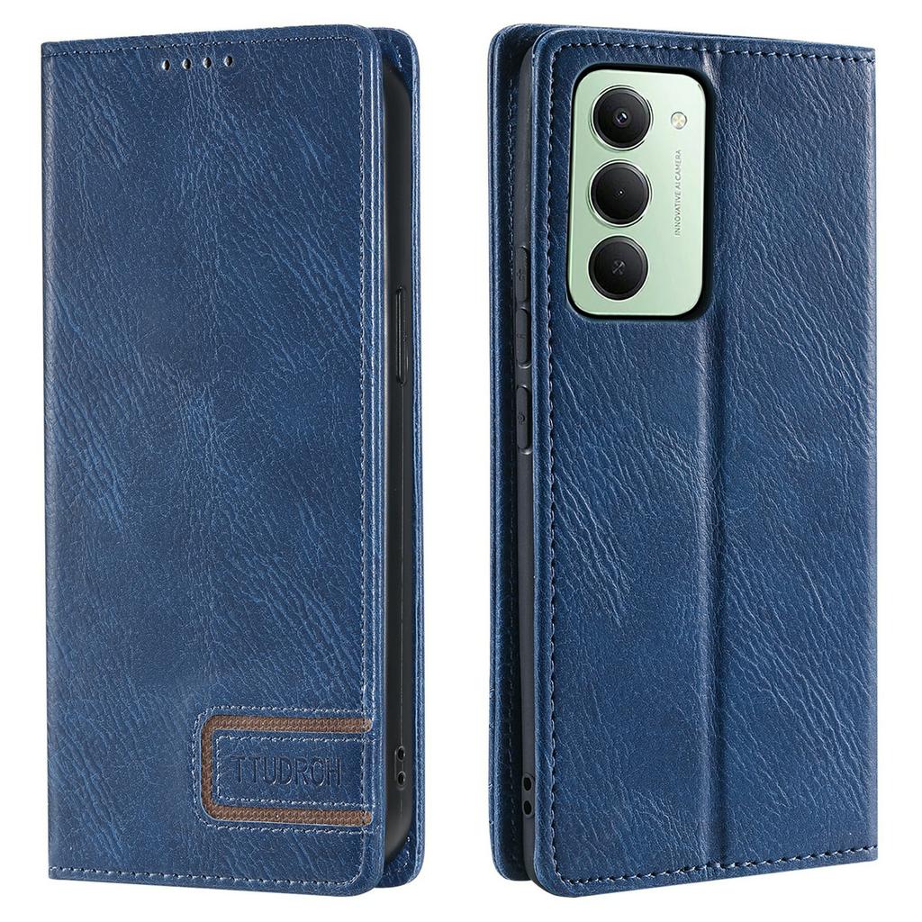 For Xiaomi Redmi 15 5G (Global) (169mm) Leather Case RFID Blocking Wallet Stand Phone Cover