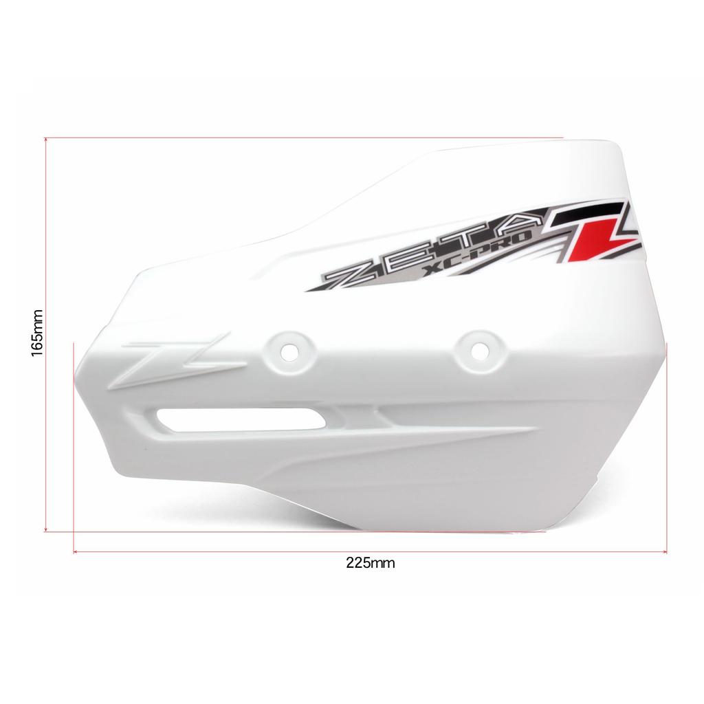 ZETA RACING Protector White Can be installed on Armor Handguard Series Protection Enduro Race Dirtfreak F5328 model XC-PRO Off-road (Old number