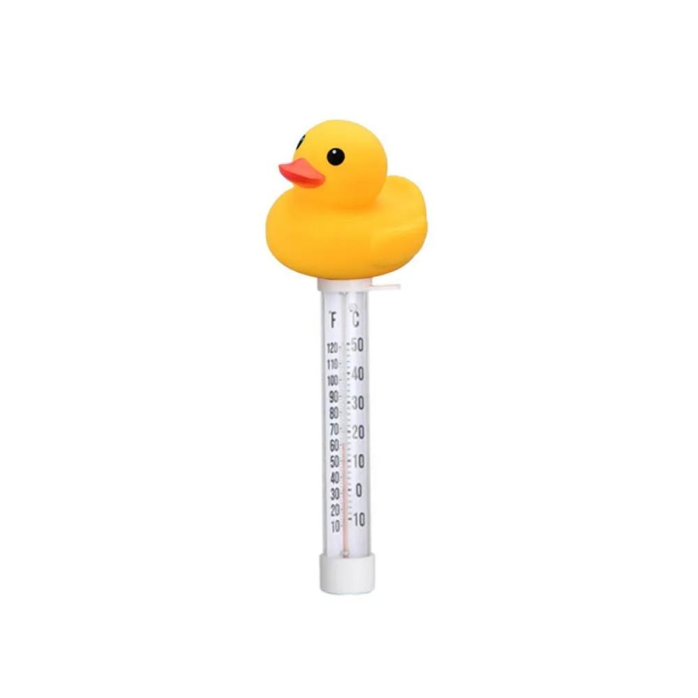 Professionele Zwevende Eend Thermometer Cartoon Zwembad Water Thermometer Baby Bad Thermometer Draadloos Zwembad