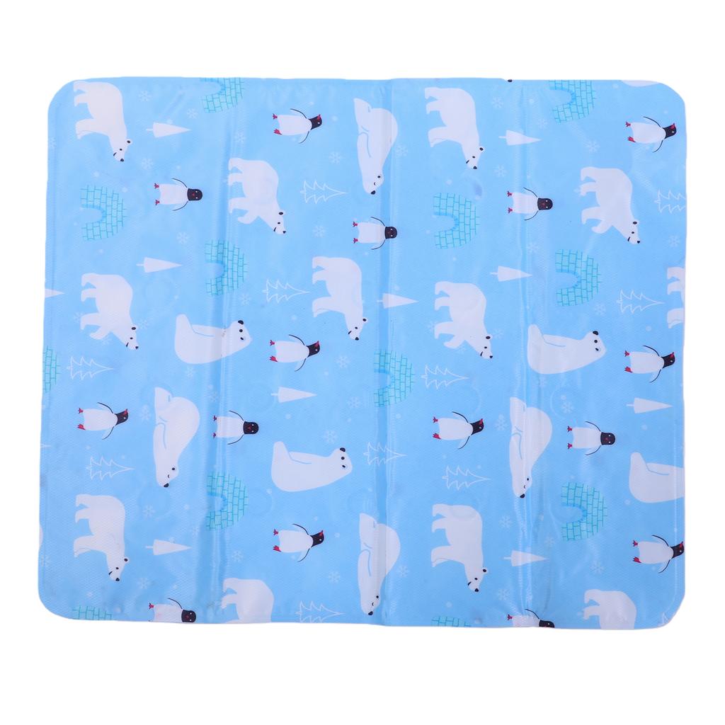 Pet Cooling Pad 50x60cm Foldable Reusable Portable Dog Cat Cooling Mat for Indoor Outdoor Travel