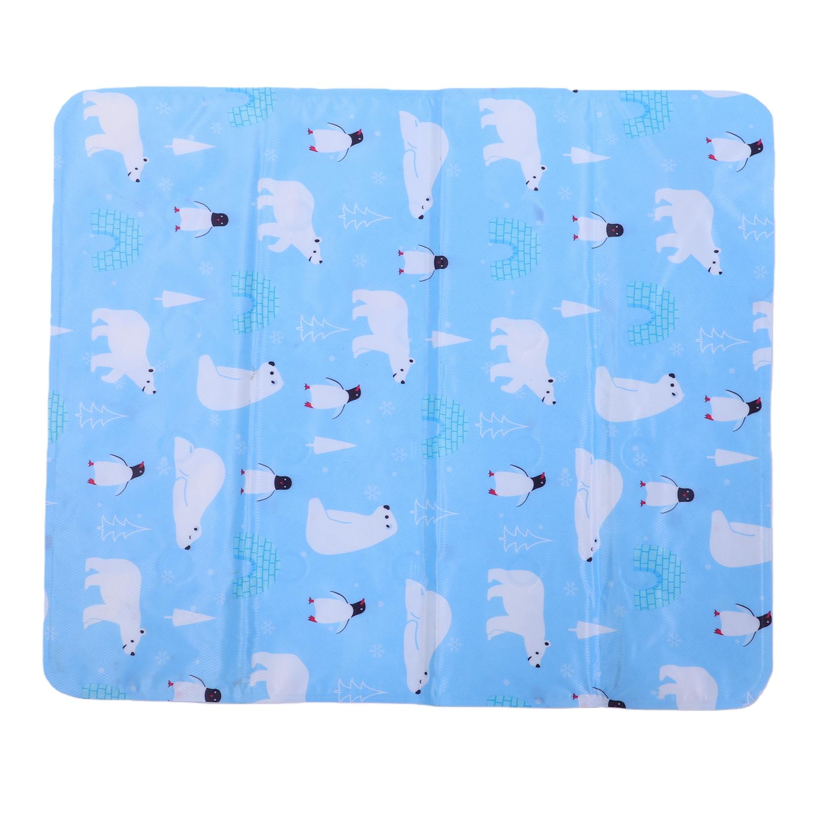 

Pet Cooling Pad 50x60cm Foldable Reusable Portable Dog Cat Cooling Mat for Indoor Outdoor Travel