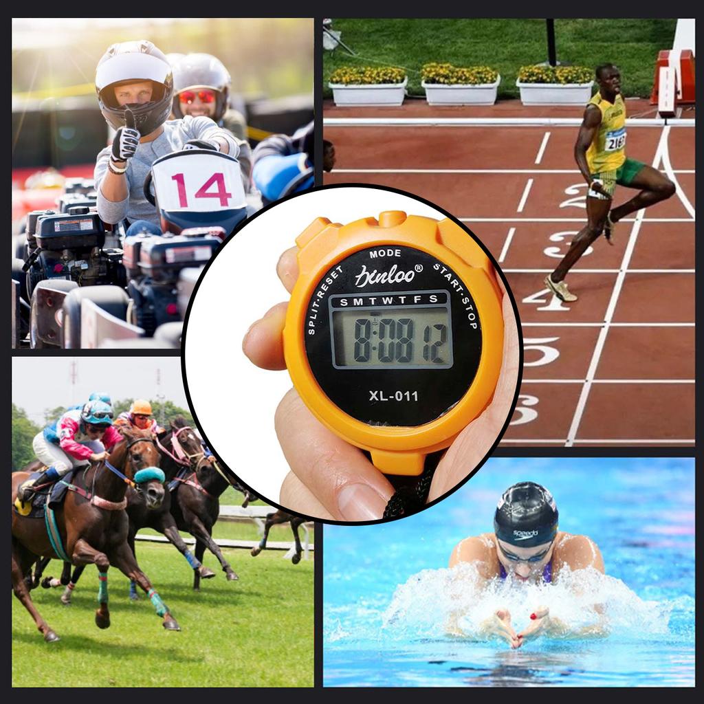 Digital Sports Stopwatch Multifunctional Student Stopwatch Competition Timer Suitable for Coaches Fitness Swimming