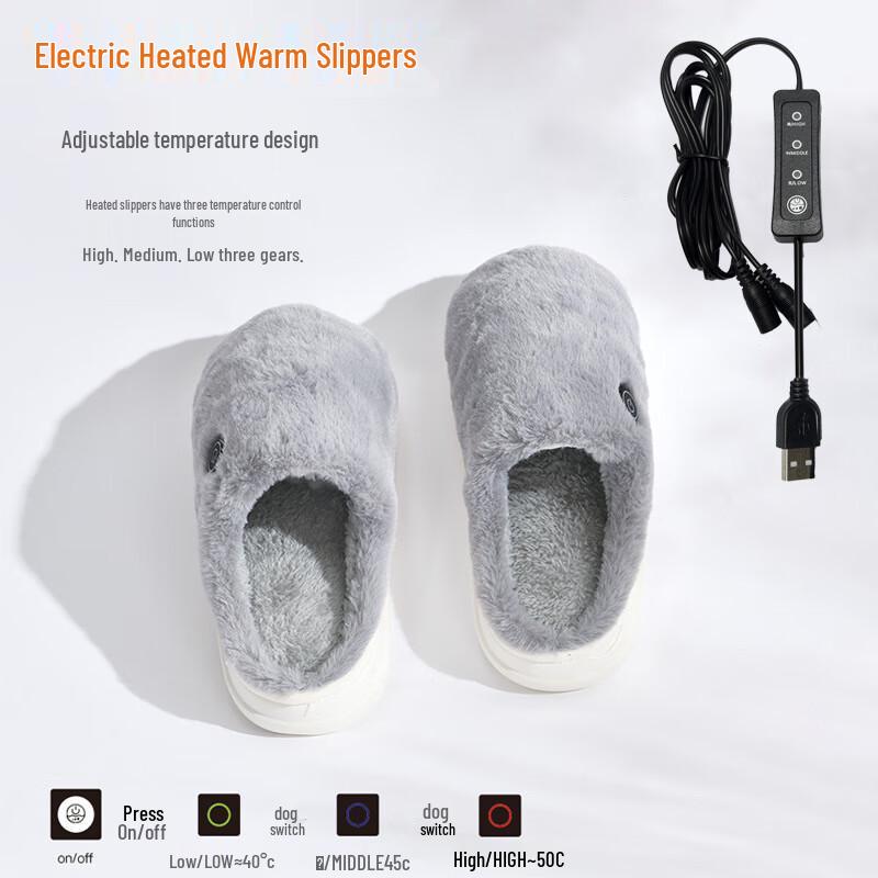 Dingbai Многоразовые хлопковые тапочки с подогревом