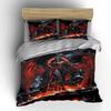 Red-winged warrior design. Bedding sets Duvet cover sets Duvet covers Pillowcases(1 * Duvet Cover 2 * Pillowcases without duvet insert)