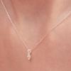 [silver925] Whisper Heart Cubic Necklace