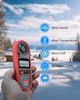Wintact Handheld Anemometer, Waterproof Small Digital Anemometer Gauge, Pocket Airflow Tester, Wind Temperature Measurement -22°F To 100°F for Home HV