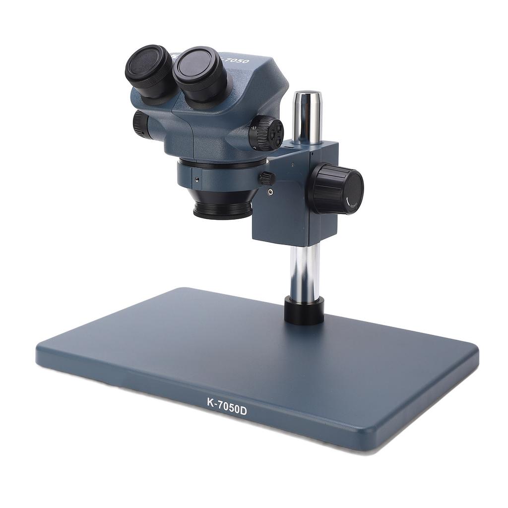 Binocular Stereo Microscope 7X To 50X Magnification Professional Soldering Microscope with WF10x22 Wide Angle Eyepiece