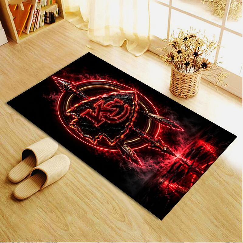 Kansas City Chiefs Carpet Rug For Living Room Bedroom Home Sofa Decorationkids Play Nonslip Floor Mat