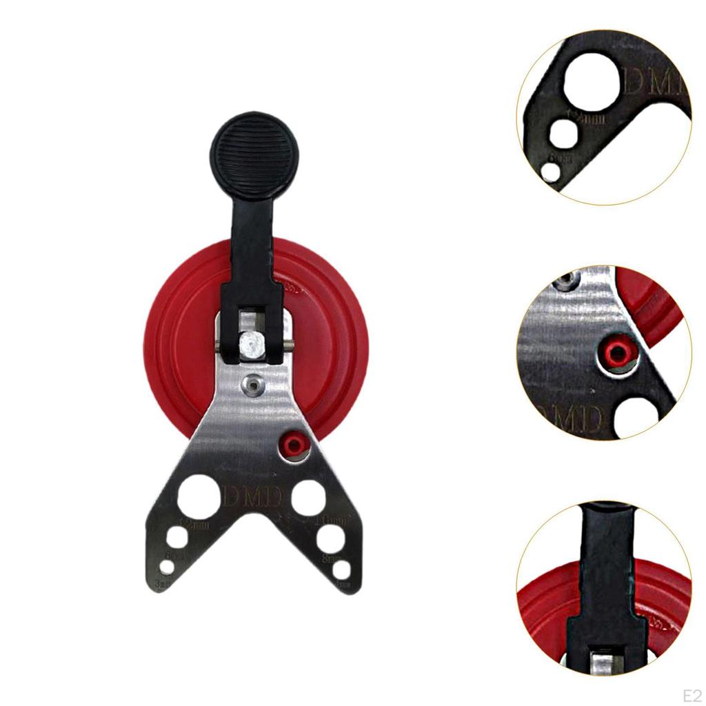 Suction Base Accessory for Tile Glass Openings Locator And Core Bit Guide