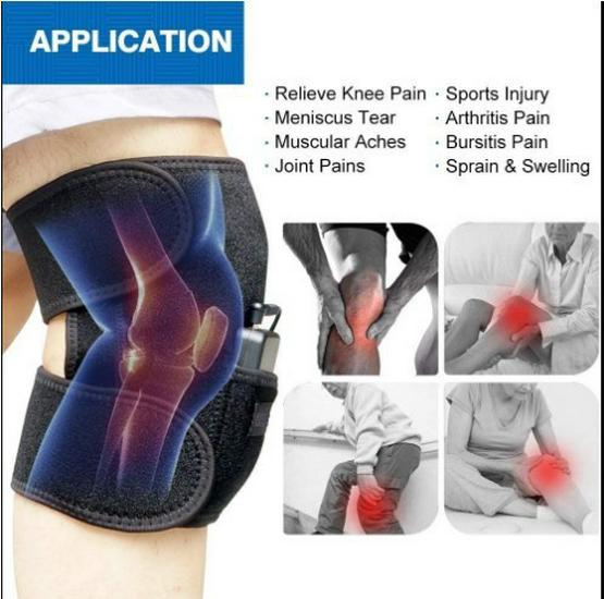 Electric Heating Knee Pads: Winter Joint Warmers with Mugwort Hot Compress for Cold Legs