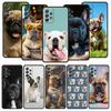 French Bulldog Dog Pet Phone Case for Samsung A51 A71 A21S A17 A11 A15 A25 A23 A33 A53 A73 A07 A03S A05S A13 A35 A55 5G Cover