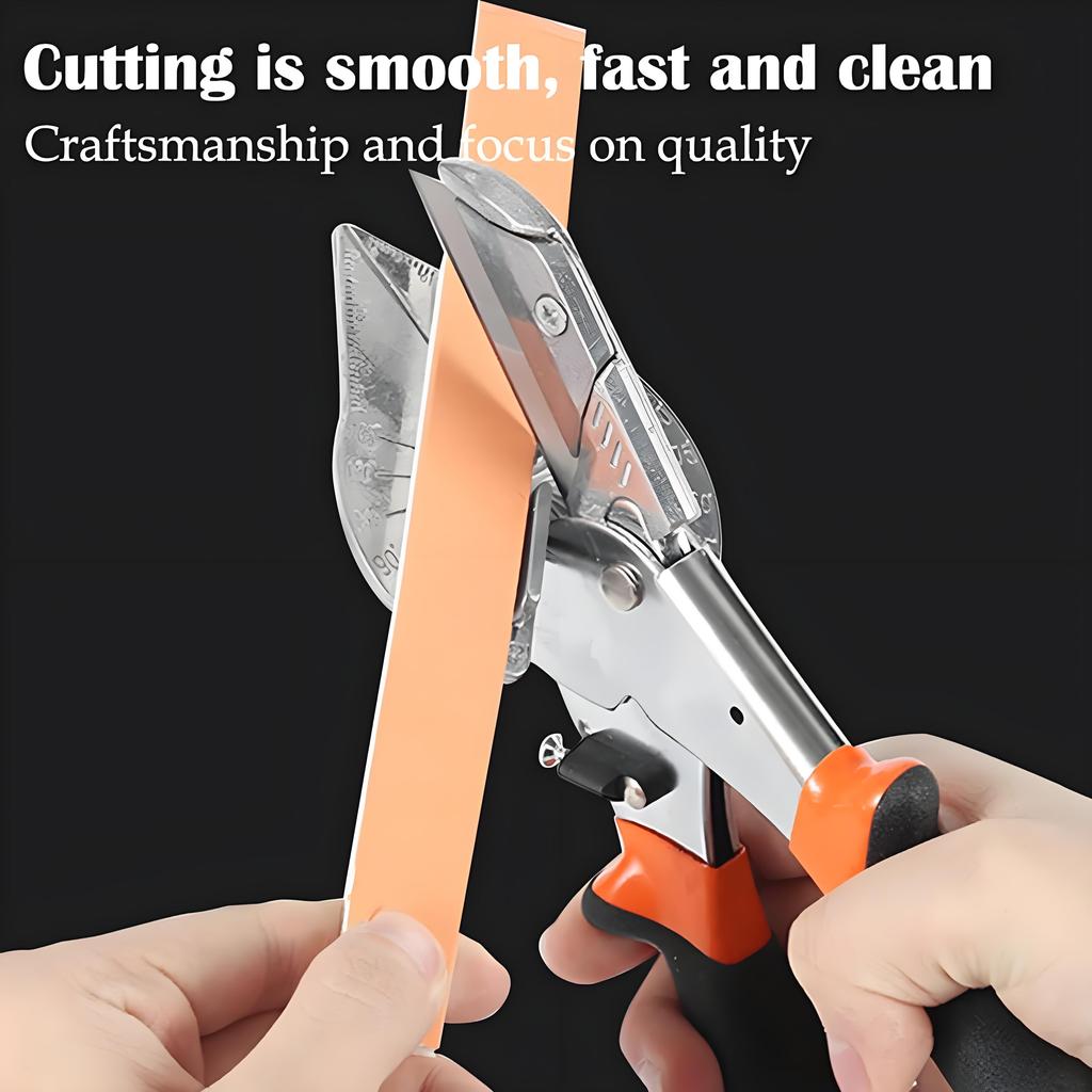 Electrician Angle Scissors 45 Degree Universal Trunking Scissors 90 Degree Woodworking Edge Banding Buckle Strip Multifunctional