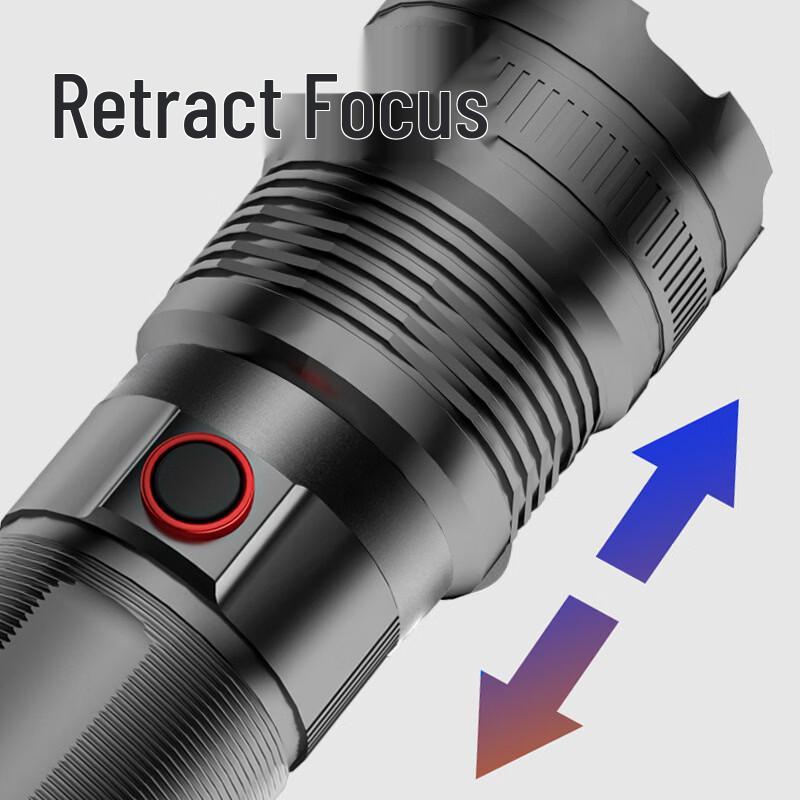 Ultra-Long Range High-Brightness White Laser Flashlight
