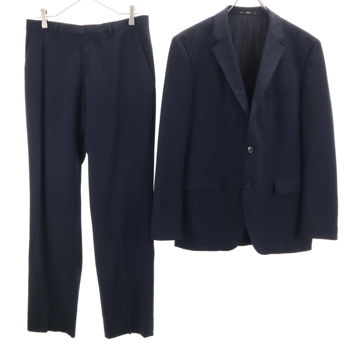 

Hugo Boss Шерстяной костюм Сделано в США Комплект 38R Темно-синий Мужской Б/У