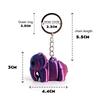 Cute 3D Printing Elephant Keychain Creative Multi-Joint Movable Simulation Animal Bag Charm Accessories  Keychains Gift