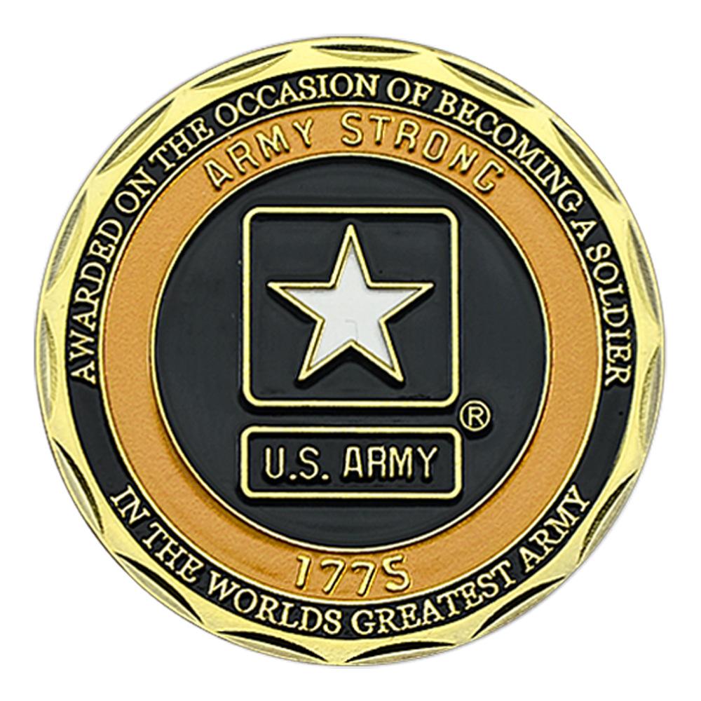 US Army Coin 1775, World's Largest Army Commemorative Gift, Metal Medal Collection Gift