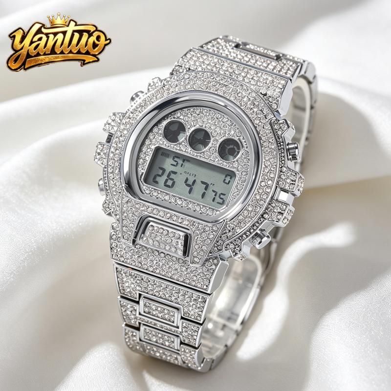 Hip-Hop-Style Affordable Luxury Customizable Multifunctional Watch