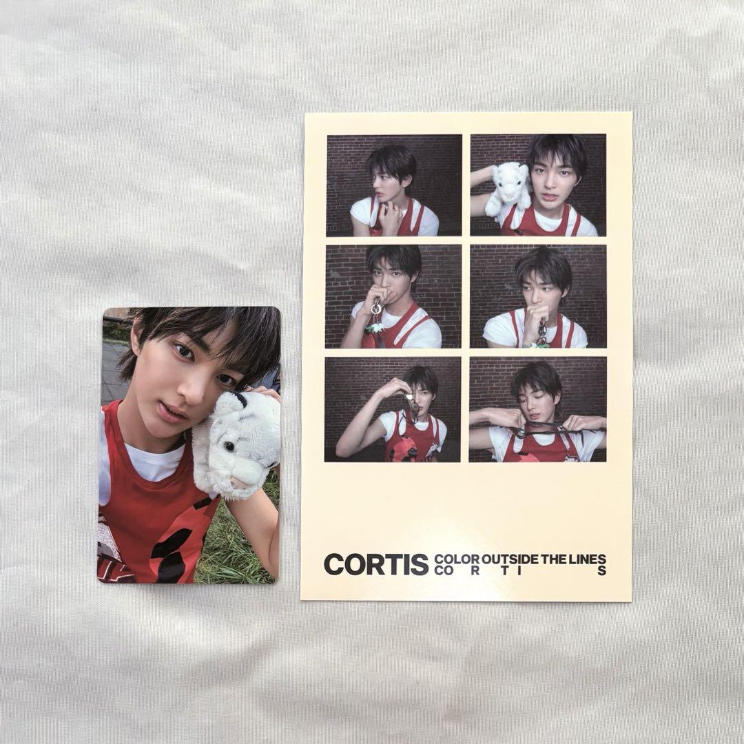 

[Б/У] CORTIS Weverse albums ver. вложенная торговая карточка Keonho Gonho