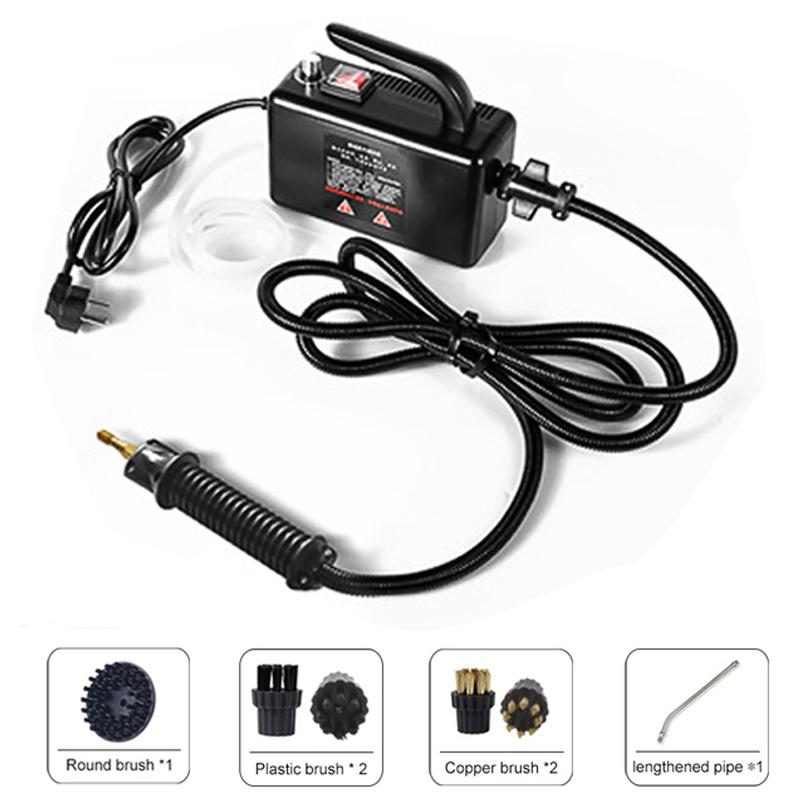 

Пароочистительная машина, кондиционер, запчасти, моющие инструменты, регулируемая функция, домашний высокотемпературный паровой очиститель для кухни, ЕС 110V чёрный