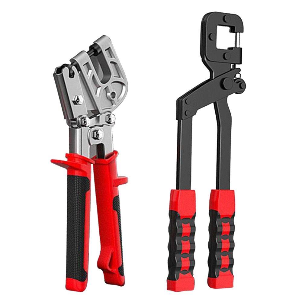 Tragbare Legierung Kielklemme Schwerlast Flachloch Kielbördelzange Befestigungsbolzen Bördelzange Gipskartonplatten Installation