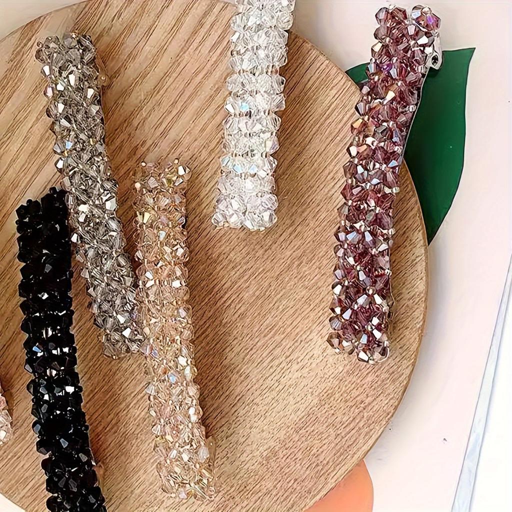 Craft Crystal Bangs Clip Side Clip Hair Accessories Horizontal Clip