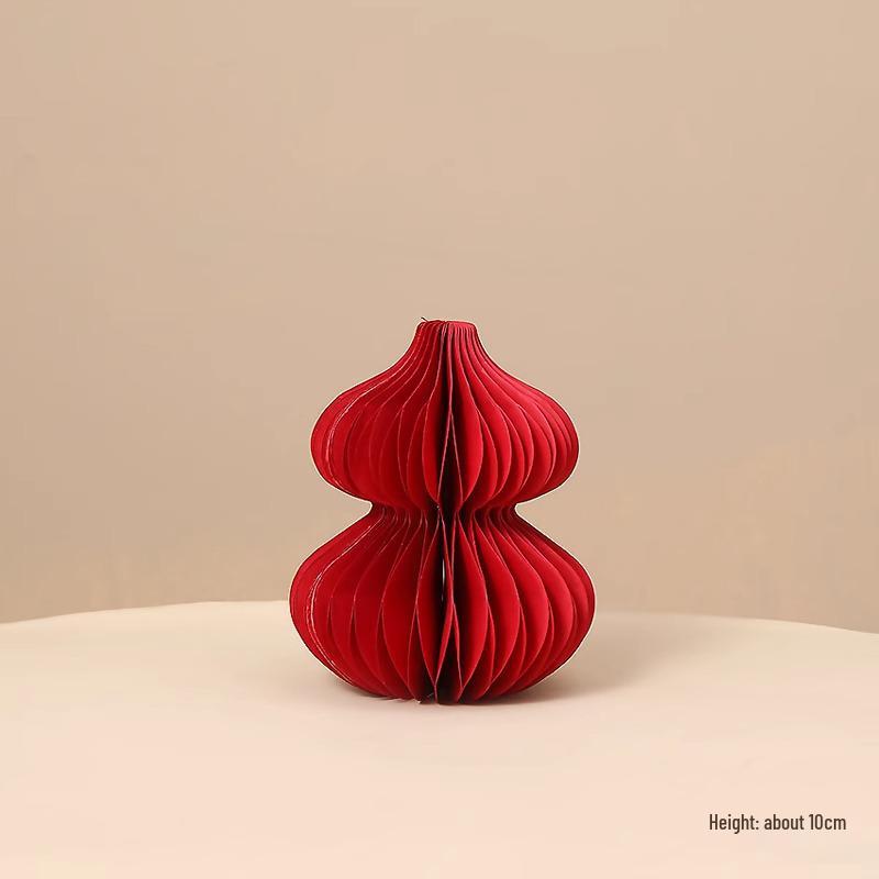 Year of the Horse Festive Gourd Fu Ornament for New Home Decoration