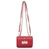 Borsa a tracolla a catena con filo ricamato da donna, nuova moda primavera ed estate, borsa a tracolla, chiusura, mini borsa quadrata