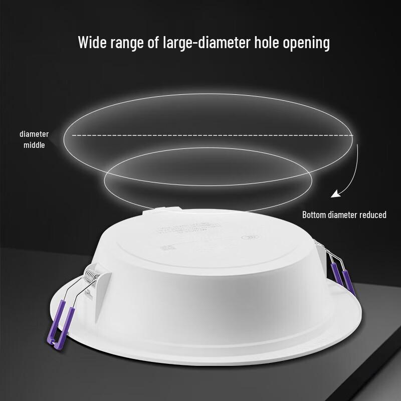 Gongniu Ultra-thin 8W Embedded Downlight