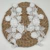 Mesh Embroidery Sew on Patches Handmade DIY Embroidery Cloth Stickers  Evening Gown