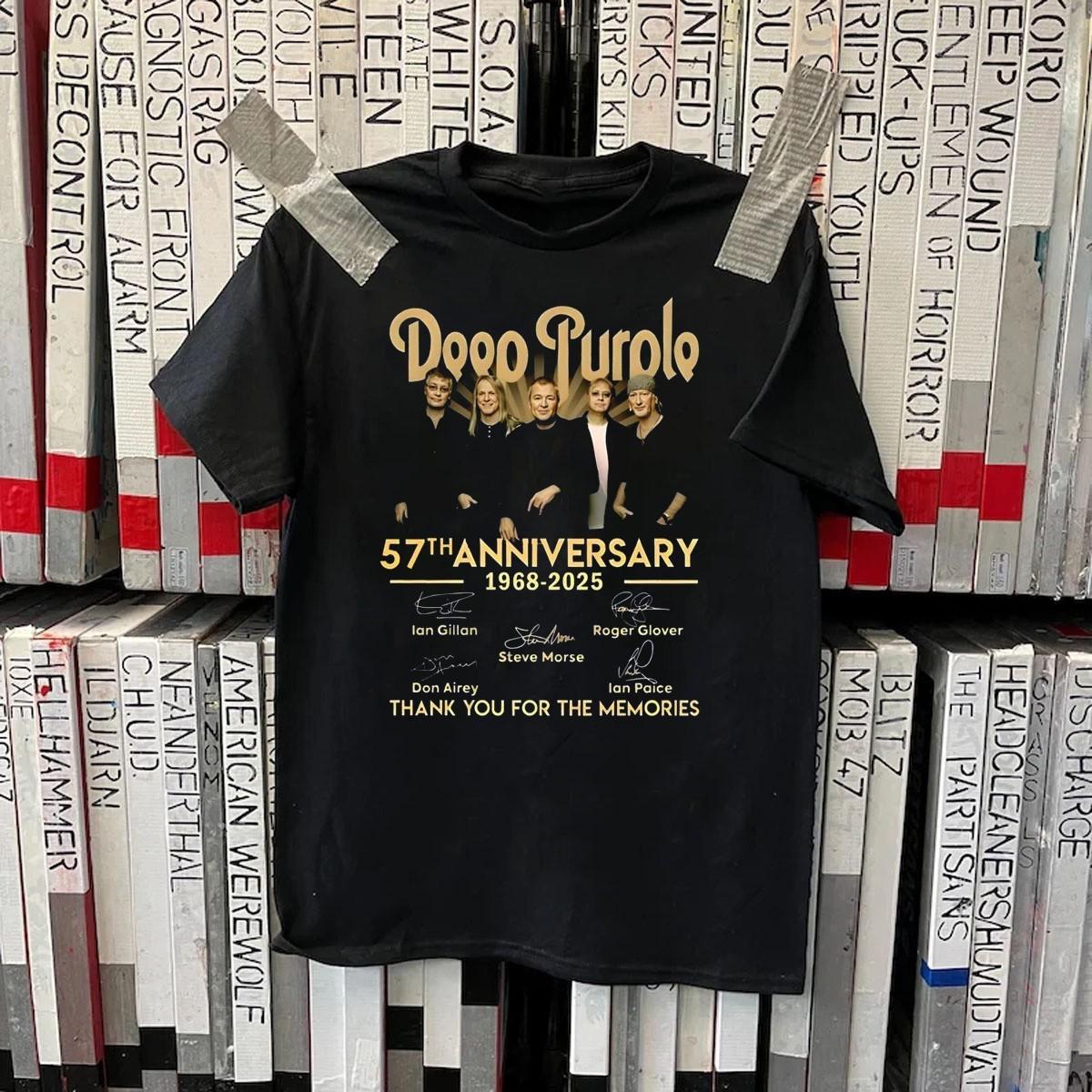 Deep Purple Подарок на 57-ю годовщину для фанатов Унисекс S-5XL Футболка Uh1661 XL