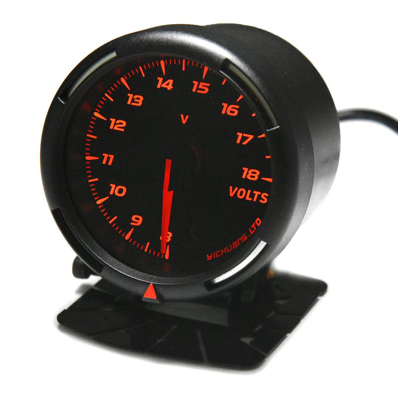 64 Colors 60mm Turbo Boost Pressure Gauge Car Tachometer Volt Water Temp Oil Temperature Oil Press Rpm Vacuum Auto Gauge Meter