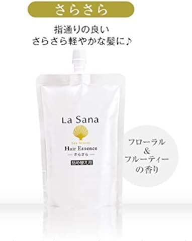 La Sana Seaweed Hair Essence, Smooth, Floral & Fruity Scent (Refill 2, 140ml)