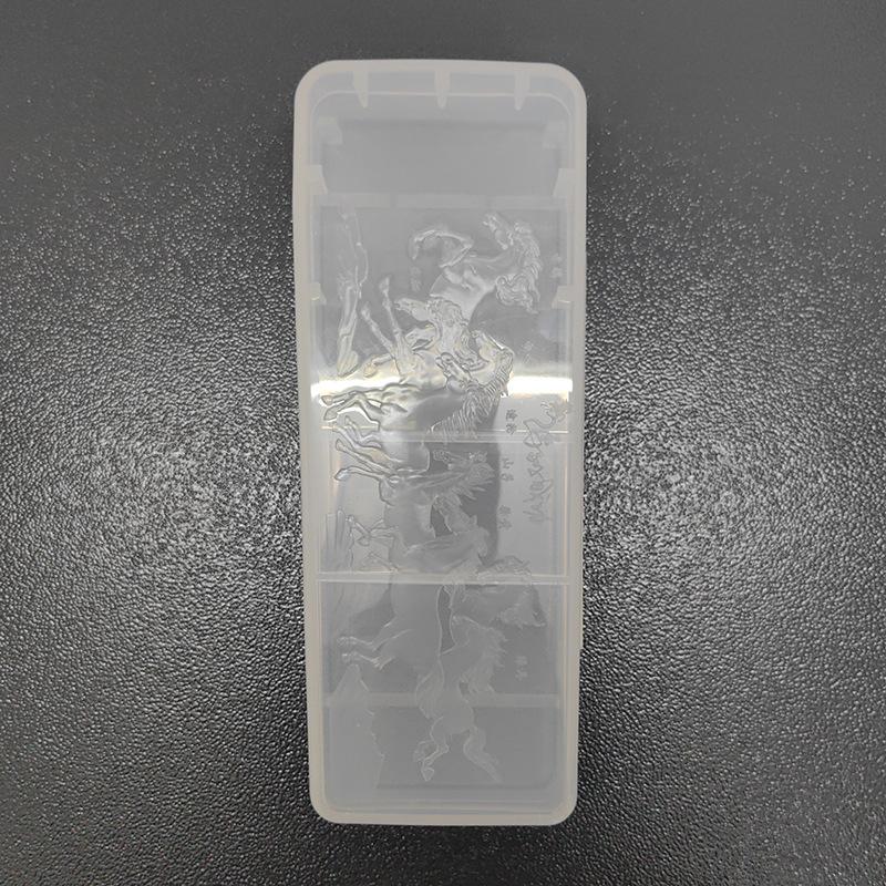 

Коробка для хранения Подставка для бритвы Коробка Mingshi Ручная бритваПрозрачная Универсальная Дорожная Портативная КоробкаБритва старого образца прозрачный