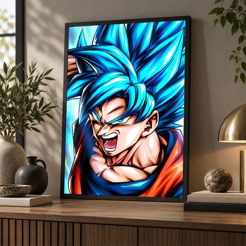 5D Diamond Painting Gogeta DIY Full Drill Diamond Art Kit Home Decoration