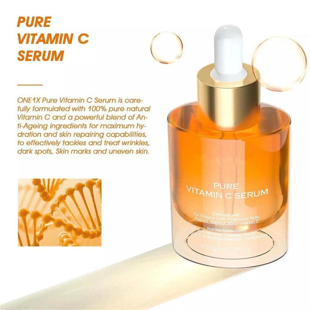 VC Serum Powerful Aging Collagen Face Day Night 30ml