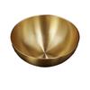 Buddha Alms Seven Eight Water Offering Altar Brass Smooth Bowl Household Bu