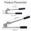 Handrohrbieger 0-180° verstellbar, 8-10mm Außendurchmesser Rohrbiegewerkzeug für HLK, Automobil, Sanitär, Herbst Hausverbesserung DIY