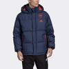 Adidas Arsenal Hooded Football Down Jacket Men Outerwear Blue FQ4111