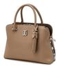 Daks Womens Accessories Beige Dd Logo Leather Tote Bag_Dcba6E760I2