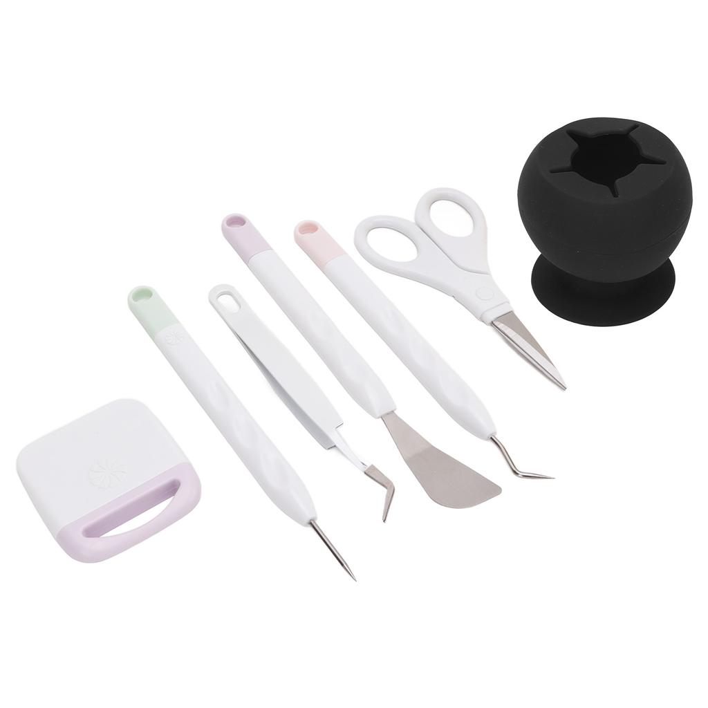 7 ADET Vinil Ayıklama Aletleri Seti El İşi Ayıklama Aletleri Seti Kağıt Kesimi için Kendin Yap El Yapımı El Sanatları Aletleri