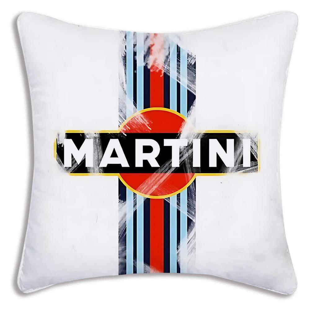 Racing For M-Martinis Pillow Covers Cartoon Sofa Decorative Home Double-sided Printing Short Plush Cute Cushion Cover